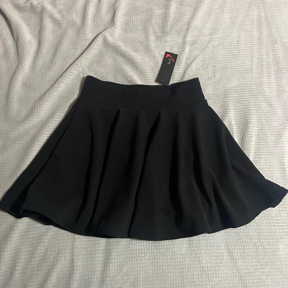 Chic Black A-line/Circle Skirt